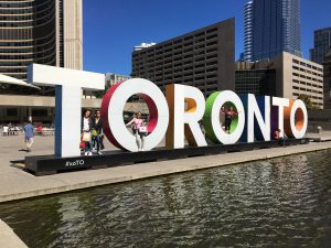 Touristing in Toronto