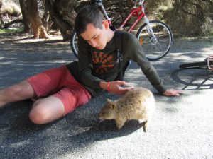 Making friends with the Quokkas