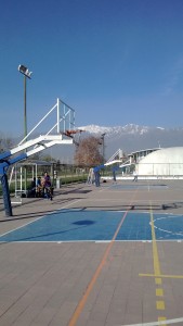Out door basketball courts 
