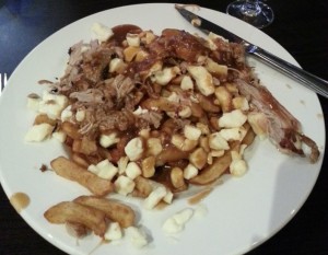 Poutine with Pulled Pork